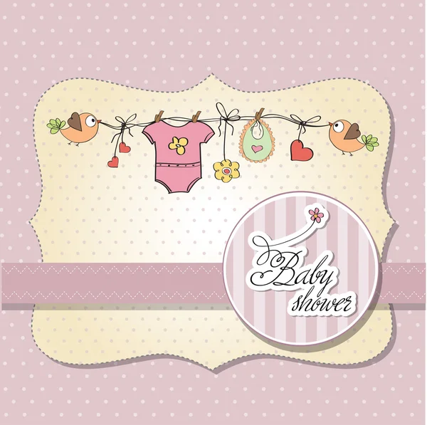 Baby shower — Stock Vector