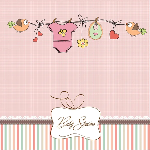 Baby shower — Stock Vector