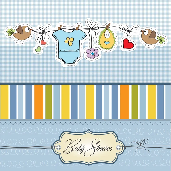 Baby shower — Stock Vector