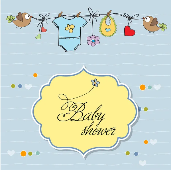 Babydusche — Stockvektor