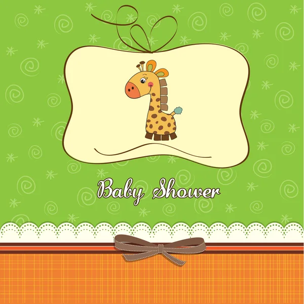 Baby shower card — Stock Vector