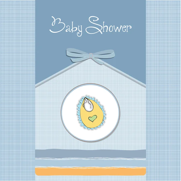 Baby douche kaart — Stockvector