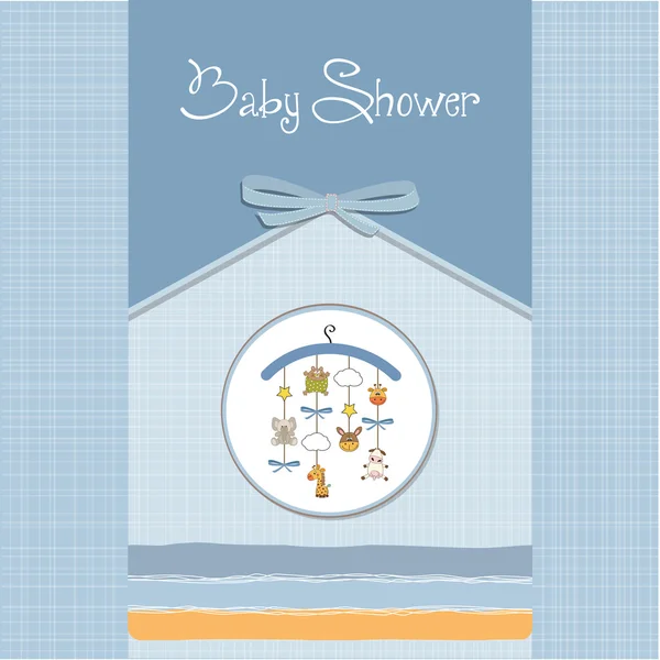 Baby shower kort — Stock vektor