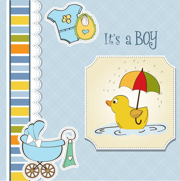 Baby shower kort — Stock vektor