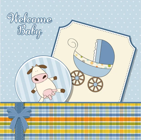 Baby shower card — Stock Vector