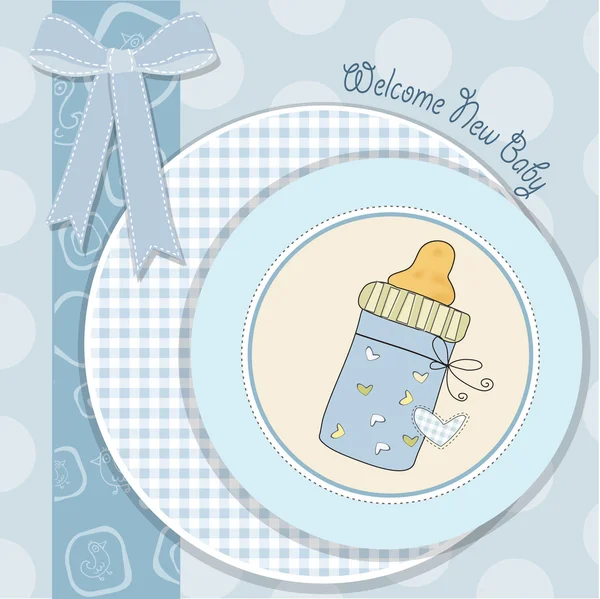 Baby shower card — Stock Vector