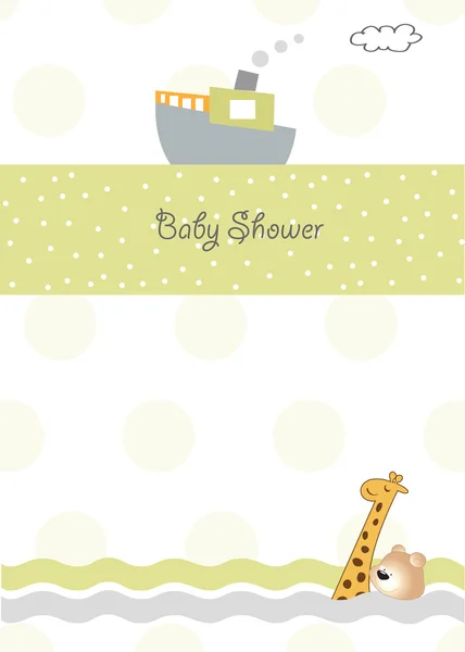 Baby shower — Stock Vector