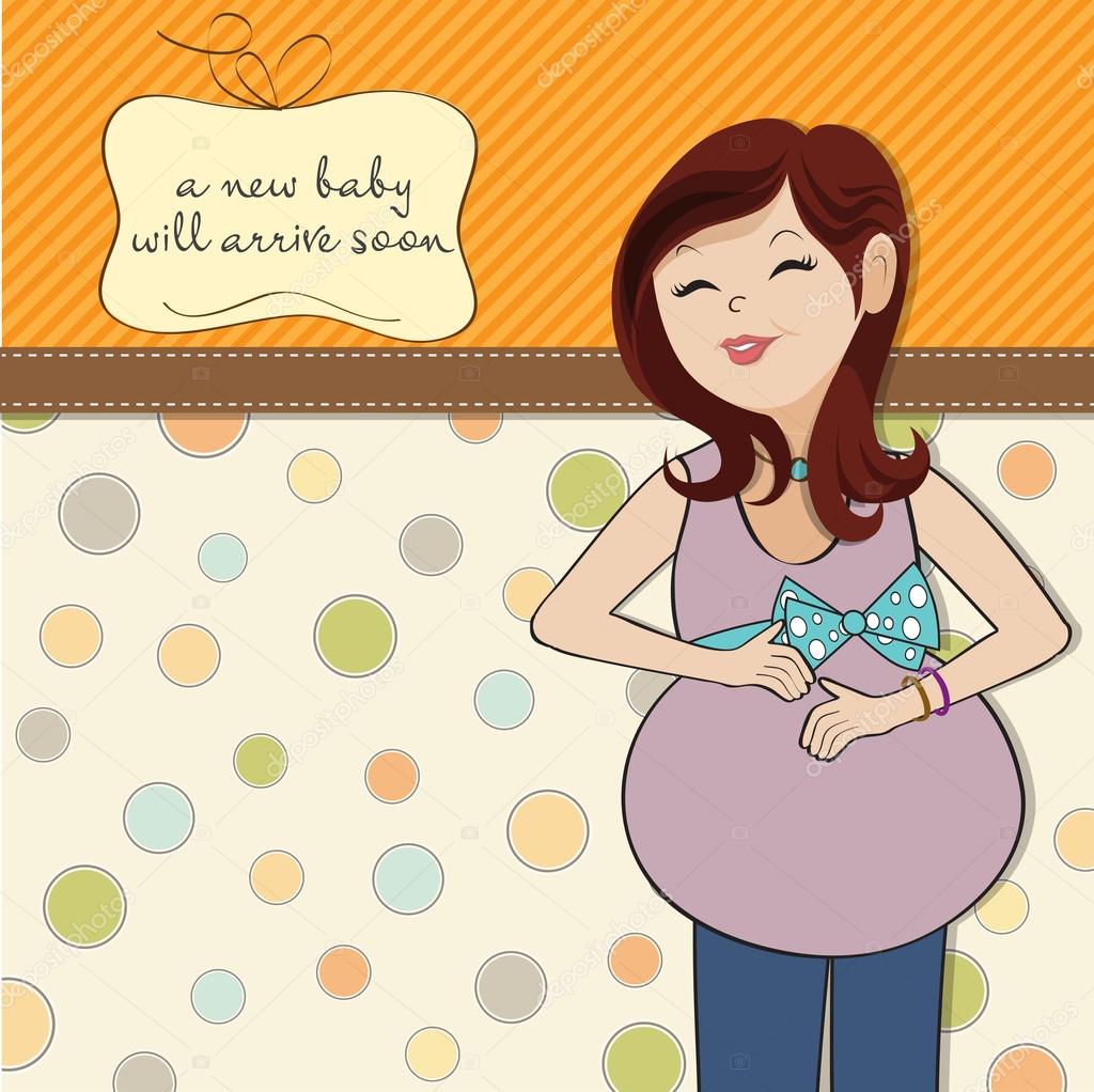 Heureuse Femme Enceinte Carte De Douche Bebe Image Vectorielle Par Claudiabalasoiu C Illustration Heureuse Femme Enceinte Carte De Douche Bebe Image Vectorielle Par Claudiabalasoiu C Illustration