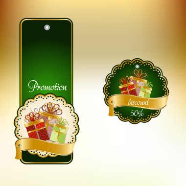Promosyon etiket kümesi