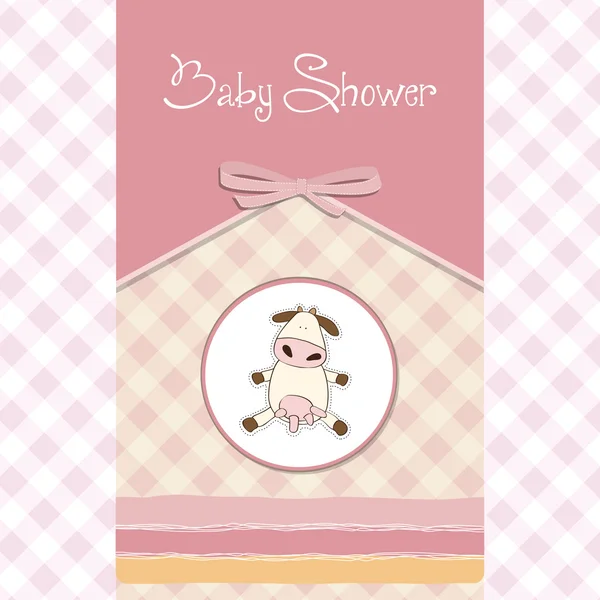 Welcome baby card — Stock Vector