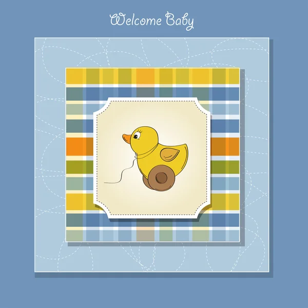 Baby shower kort — Stock vektor