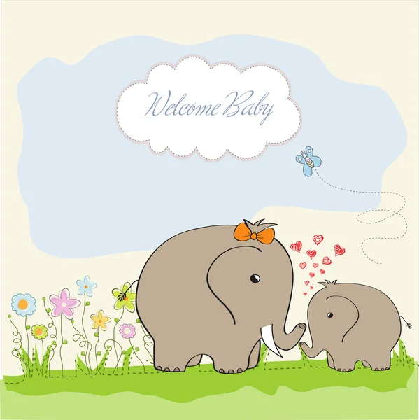 Baby shower — Stock Vector