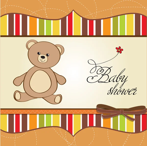 Καλώς ήρθατε baby κάρτα — Διανυσματικό Αρχείο