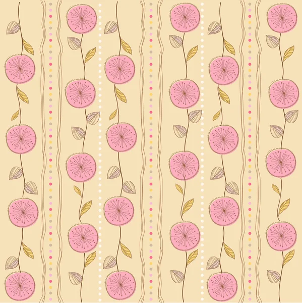 Fundo floral — Vetor de Stock