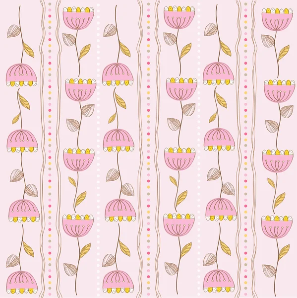 Fondo floral — Archivo Imágenes Vectoriales