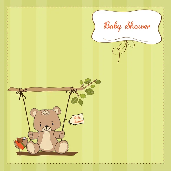 Welcome baby card — Stock Vector