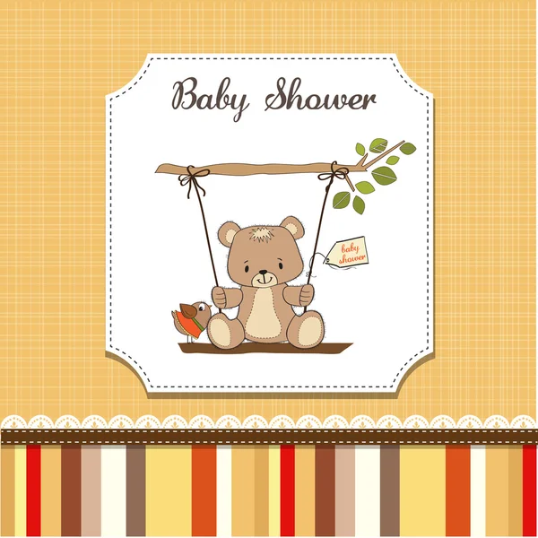 Bem-vindo baby card —  Vetores de Stock