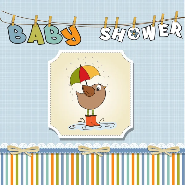 Benvenuto baby card — Vettoriale Stock