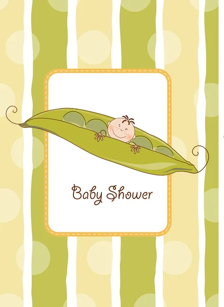 Benvenuto baby card — Vettoriale Stock