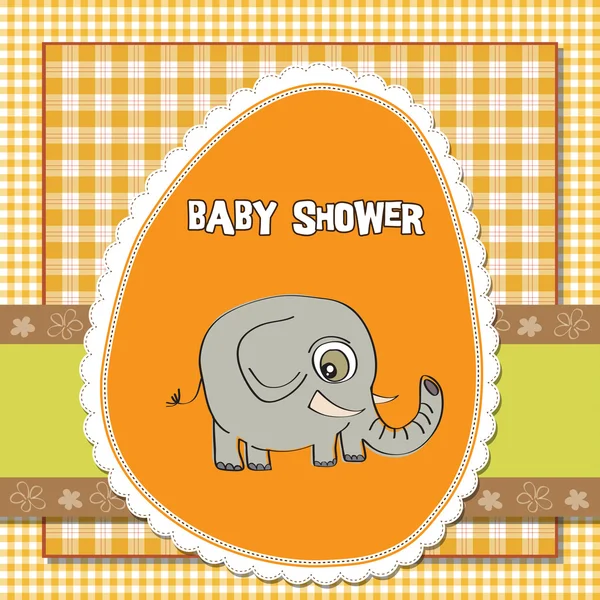 Welcome baby card — Stock Vector