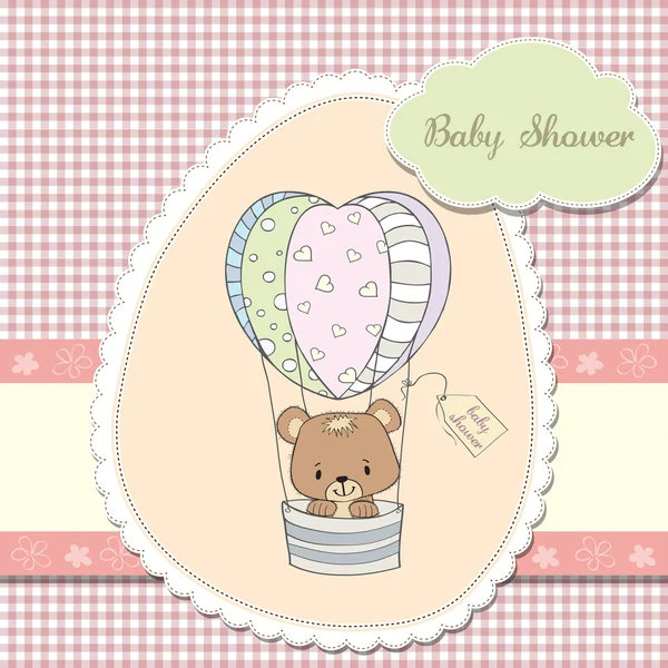 Bem-vindo baby card — Vetor de Stock