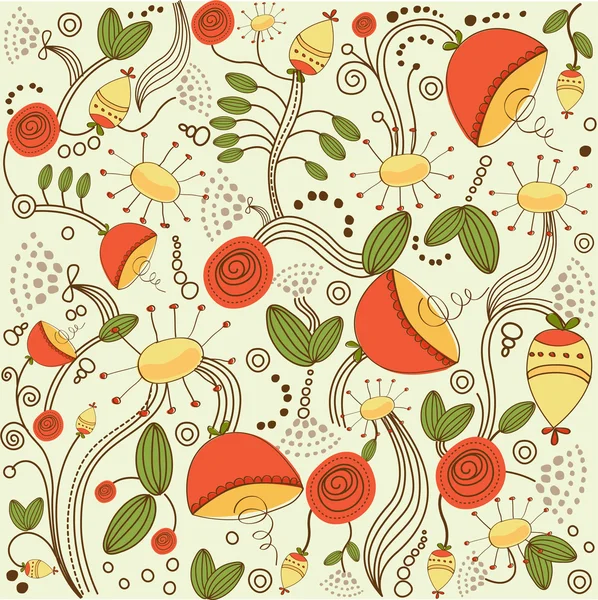 Floral background — Stock Vector