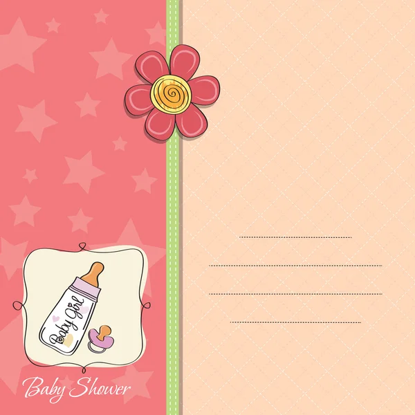 Benvenuto baby card — Vettoriale Stock