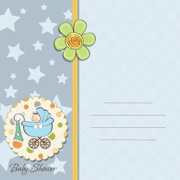 Bem-vindo baby card — Vetor de Stock