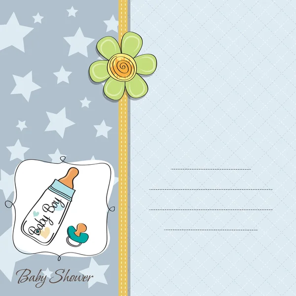 Benvenuto baby card — Vettoriale Stock