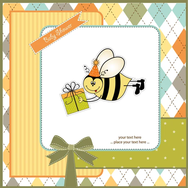 Benvenuto baby card — Vettoriale Stock