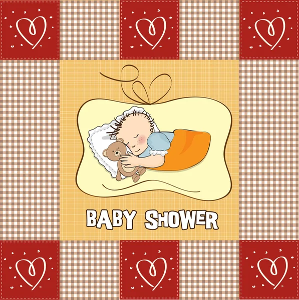 Benvenuto baby card — Vettoriale Stock