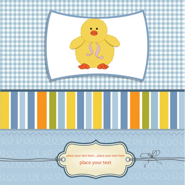 Baby shower kort — Stock vektor