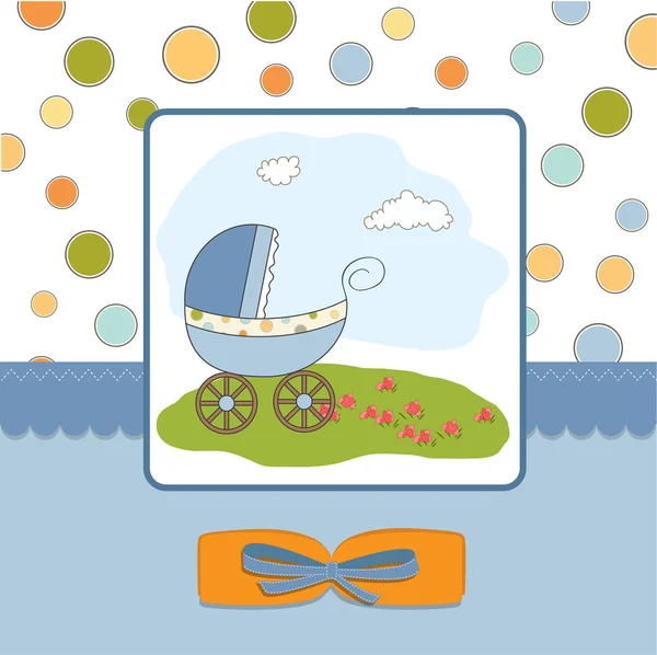 Baby shower card — Stock Vector