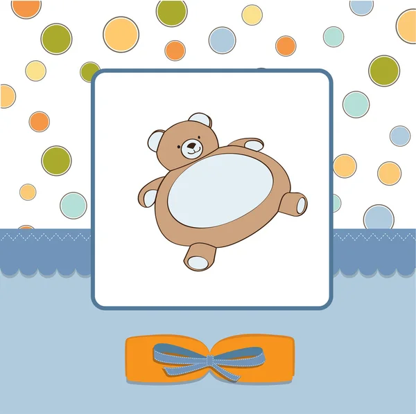 Baby shower card — Stock Vector