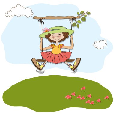 Kız bir swing