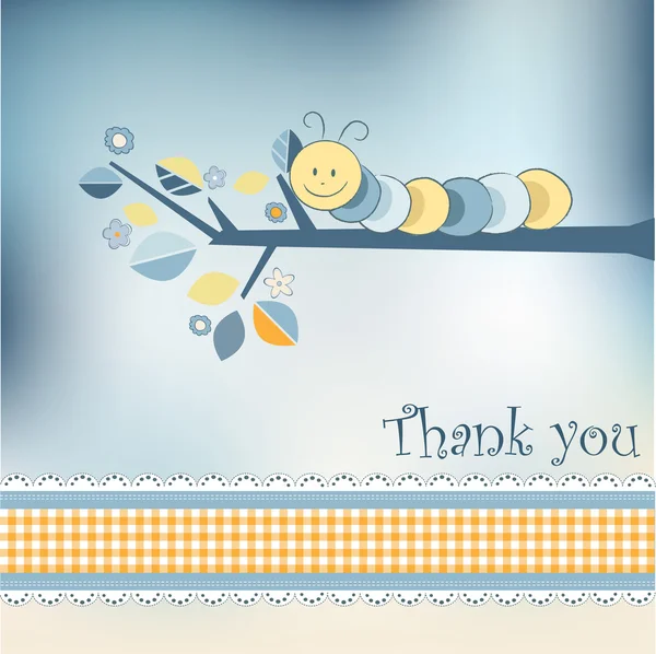 Thank you card — Stock Vector