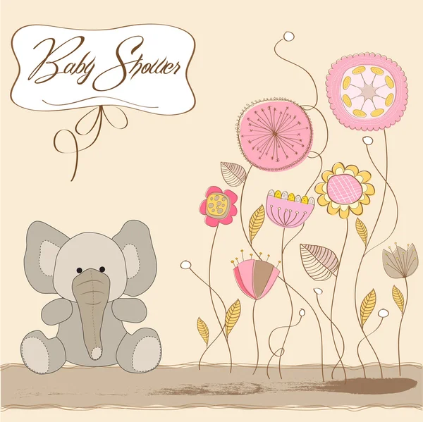 Baby shower — Stock Vector