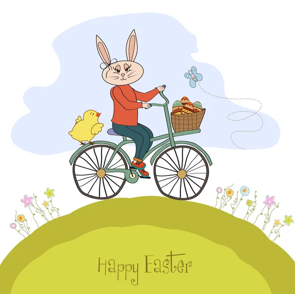 Easter bunny — Stock Vector