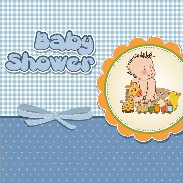 Babydusche — Stockvektor