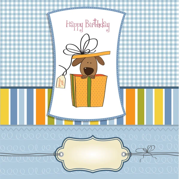 Birthday greeting card — Stock Vector