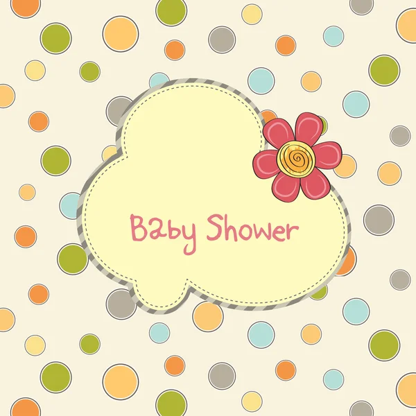 Babydusche — Stockvektor