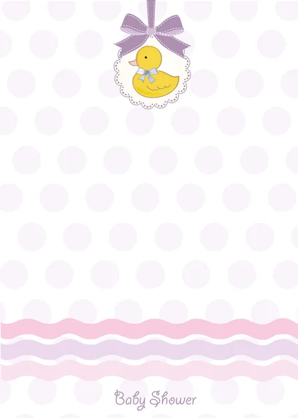 Baby shower card — Stock Vector