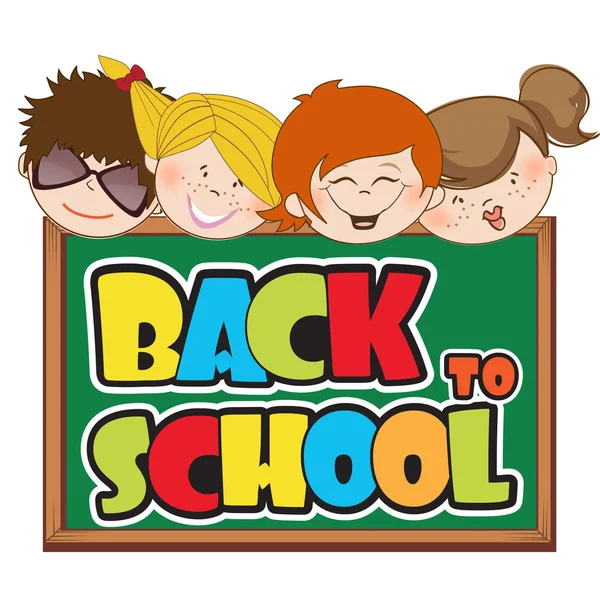 Back to school — Stock Vector