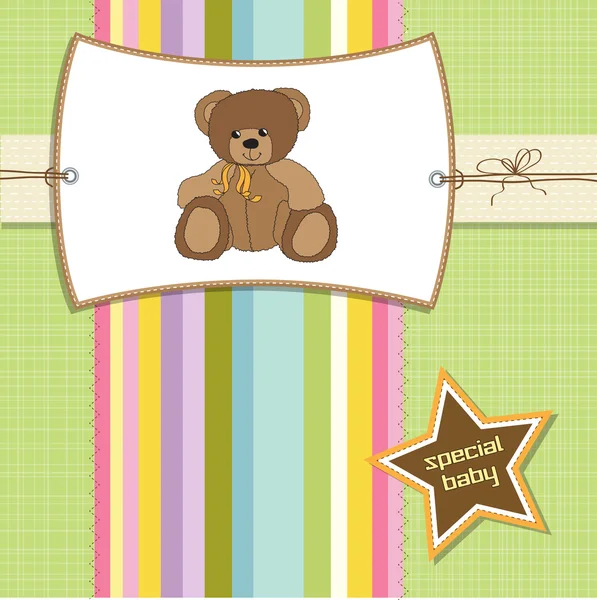 Baby shower card — Stock Vector