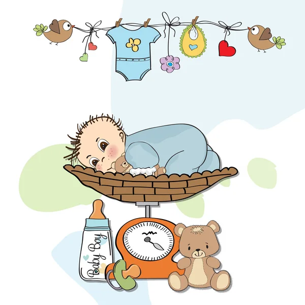 Baby shower — Stock Vector