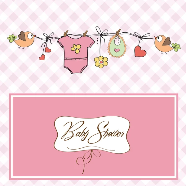 Baby shower — Stock Vector