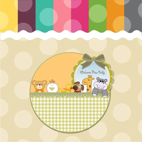 Baby shower — Stock Vector