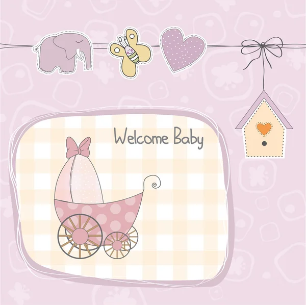 Baby shower — Stock Vector