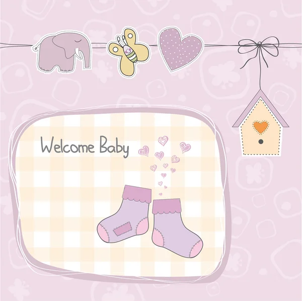 Baby shower — Stock Vector