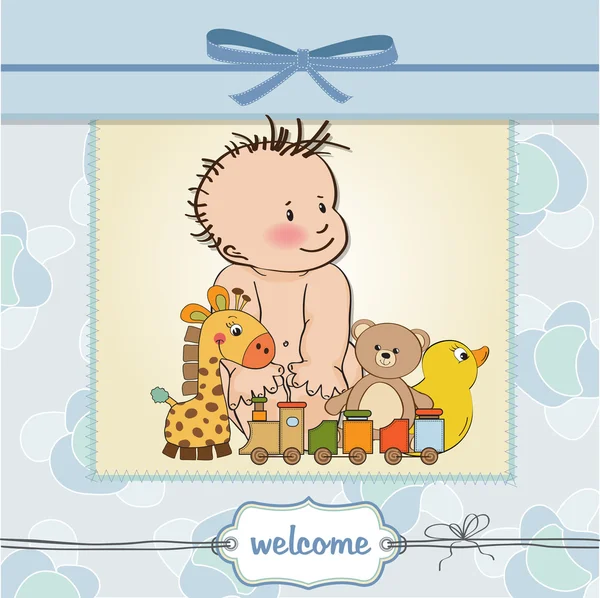 Baby shower — Stock Vector